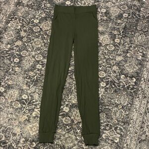 NEW Naked WardrobeOlive Green Ribbed Jogger Pants